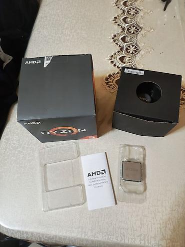 prosessor satilir: Ryzen 5 5600x Box satılır. Tam işlədir. Qutusunda stock fanı da var — 5
