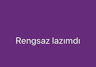 metal asma tavan: Rəngsaz xidməti axtarılır

Avtomobil ucun rengsaz teleb olunur — 1