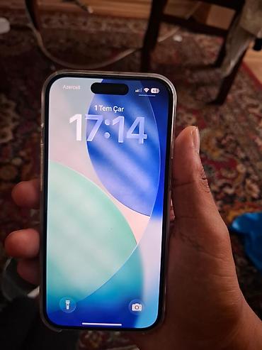 IPhone 15, 256 GB, Mavi, Face ID