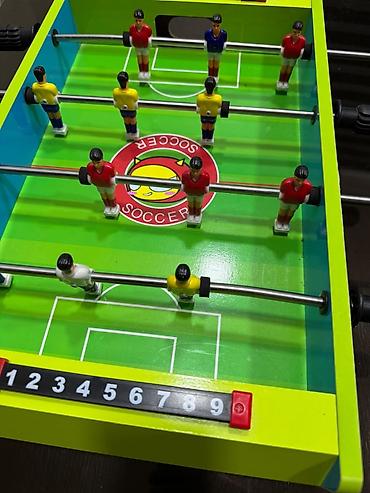 mansard evler: Mini stolüstü futbol — Yaxşı vəziyyətdə Uşaqlar və böyüklər üçün mini — 3