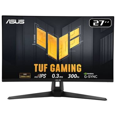 netbook baku: ASUS TUF Gaming 27" 2k oyun monitoru - Ekran ölçüsü: 27 düym - Panel
