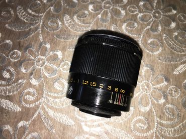 lens: Industar-61/\ /3 MC 2,8/50 sovet lensi satilir 90 manat.d.barterde