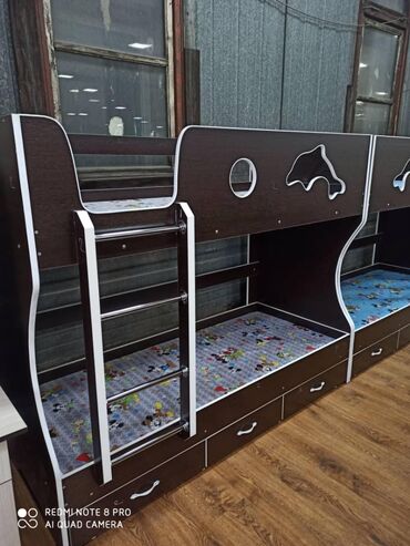 Детские односпальные кровати: Детская односпальная кровать, Новый, Для девочки, Для мальчика, С матрасом, ДСП, Бесплатная доставка — 2