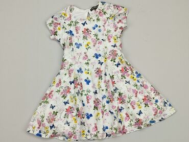 biała sukienka dla dziewczynki 152: Sukienka, Primark, 3-4 lat, 98-104 cm, stan - Dobry