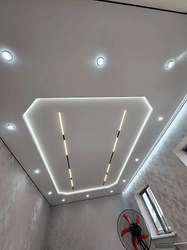 Натяжной потолок: Натяжной потолок Глянцевое, Матовое, 3D потолки Гарантия, Бесплатная консультация, Бесплатный замер — 5