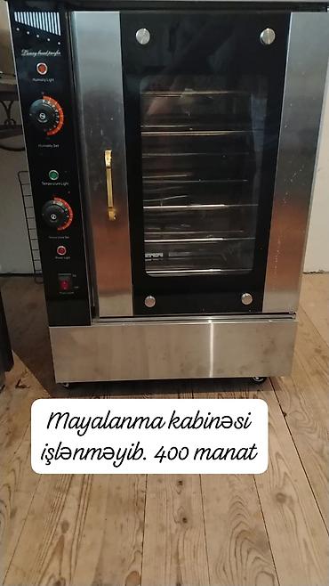 vitrini: Peç, vitrin soyuducu və mayalanma avadanlıqları paketi 1) Şüşə vitrin — 2