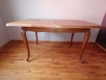 konferencijski stolovi: Trpezarijski sto, Drvo, Upotrebljenо