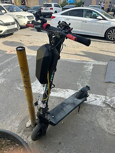 Электротранспорт: Elektrik skuter – şəhər içi sürüş üçün təkmilləşdirilmiş model — 1