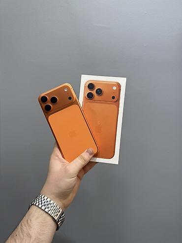 iphone 17 pro max kabro: IPhone 17 Pro Max, 256 GB, Narıncı, Simsiz şarj — 1