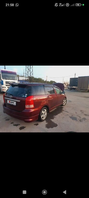 домкрат на тойота: Toyota Wish, 7‑местный компактвэн. Кузов: - Цвет: бордовый (металлик)