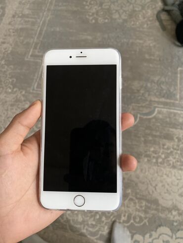 реми 9 а: IPhone 6 Plus, Б/у, 16 ГБ, Серебристый, Зарядное устройство, Чехол, 100 %