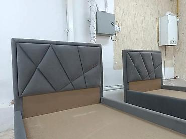 Односпальные кровати: Односпальная кровать, Новый, С мягким изголовьем, длина - 200 см — 8