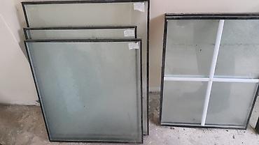 şuşe: Müxtəlif ölçü və növlərdə şüşə panellər Adi Şüşə 90x59, 60x58 — 2