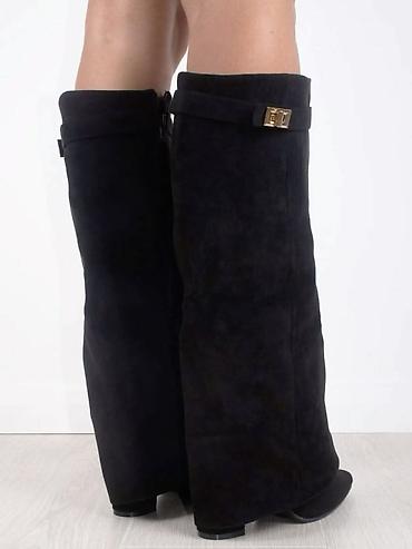 Сапоги: Сапоги, 36.5, Givenchy, Новый, цвет - Черный, Самовывоз — 1