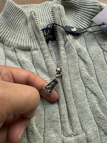 pull and: Мужской свитер Polo Ralph Lauren - Модель: полугольф с короткой — 6