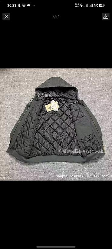 строительная одежда: Мужская куртка, L, Carhartt, Новый, цвет - Серый — 2