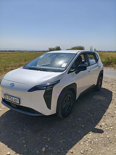 крылья: Электромобиль GAC Aion Y Plus, белый кроссовер. Запас хода 510км — 1