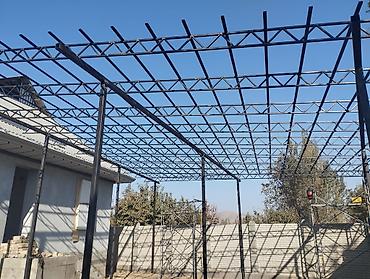 Сварка: Арка навес Темир иштери сварка Ош тапчан — 11