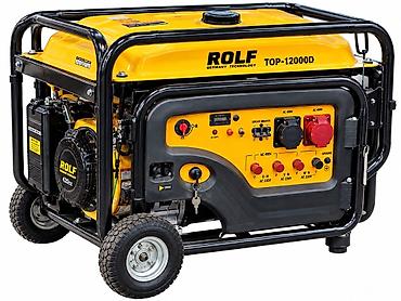 Генераторы: Бензиновый генератор ROLF TOP-12000D - Максимальная мощность: 11 кВт — 2