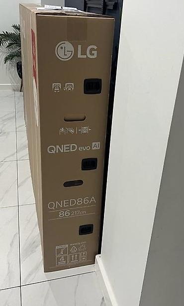 tv arxasi: LG QNED86A 86" (217 sm) QNED evo AI televizor Xüsusiyyətlər: - — 2