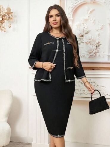 Kompleti: Jednobojni, bоја - Crna — 5