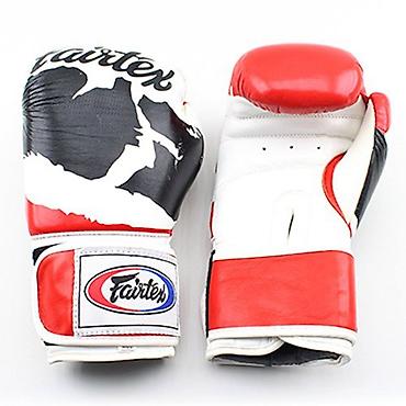 Перчатки: №: 2131 Məhsulun adı: Boks təlim əlcəkləri Fairtex, qırmızı Brend — 1