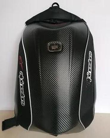 Sportske torbe i rančevi: Moto ranac Alpinestars/OGIO stil – aerodinamični hard shell - Tvrda — 17