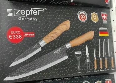 нож топорик: Набор кухонных ножей Zepter ZP-038, 6 предметов В наличии 2 шт