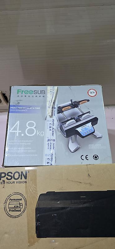 printer sublim: Kontur kəsim Plotter 133 sm (az işlənmiş) Epson L805 sublim printer — 4