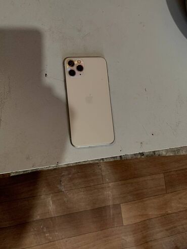 iphone 11 64 гб цена бишкек: IPhone 11 Pro, Колдонулган, 256 ГБ, Ак, 82 %