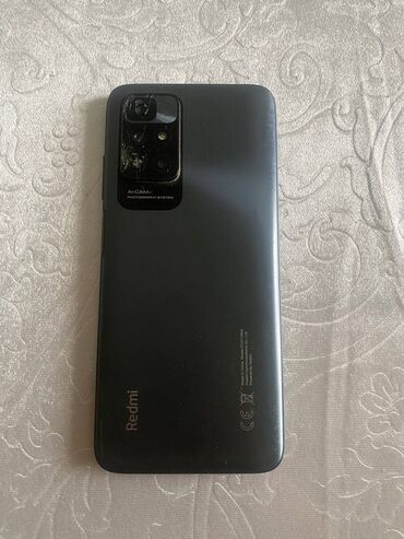 охладитель телефона: Redmi, Redmi 10, Б/у, 128 ГБ, цвет - Черный