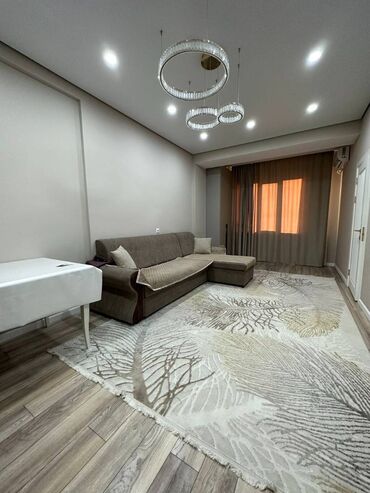 сдаю квартиру в барачном доме: 2 комнаты, 57 м², Элитка, 8 этаж, Дизайнерский ремонт