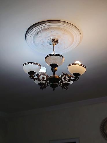 çiraq: Çılçıraq, 5 lampa, Metal — 1