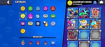 brawl stars 2: Brawl Stars hesabı – geniş skin və irəliləyiş kolleksiyası Hesab — 1