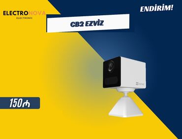 Ezviz CB2 Kamera ✔ Wi-Fi dəstəyi ilə rahat istifadə 📡 ✔ Gecə-gündüz