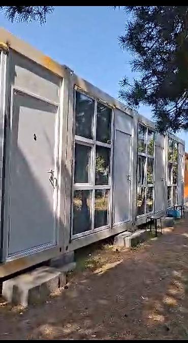 можульные дома: Двухместные коттеджи в тени сосновых деревьев в пансионате "Золотые — 1