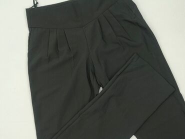 modne duże rozmiary spodnie: Material trousers for women, size L