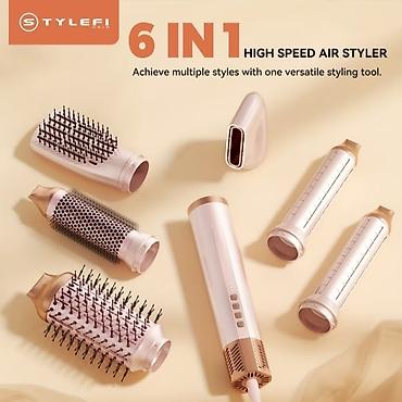 Hava fenləri: 6-in-1 yüksək sürətli isti hava ilə saç formalaşdırıcı set — 3