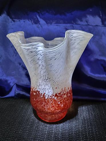 Vaze i saksije: Murano vaza,rucni rad 1960,70ta.god. Vaza murano,splatter glass- — 2