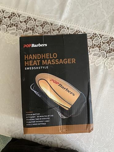 масаж руски: Ручной массажер с прогревом POP Barbers (Handheld Heat Massager) — 1