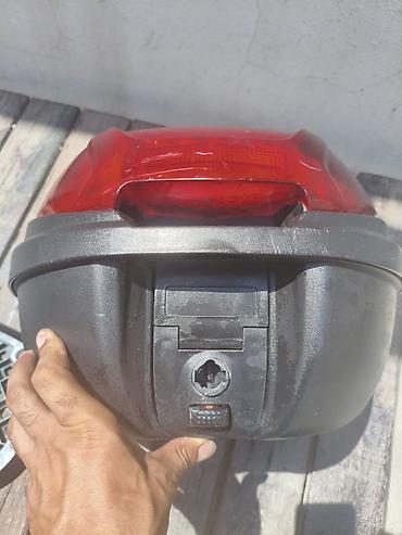 motor atv: Moto baqaj, normal veziyyetdedir, altdigida var ve knopka ile bagaji — 7