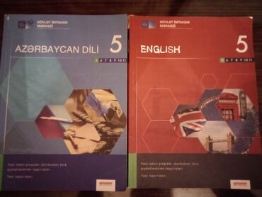 5 ci sinif az dili: 5 ci sinif Azərbaycan dili və İngilis dili kitabları