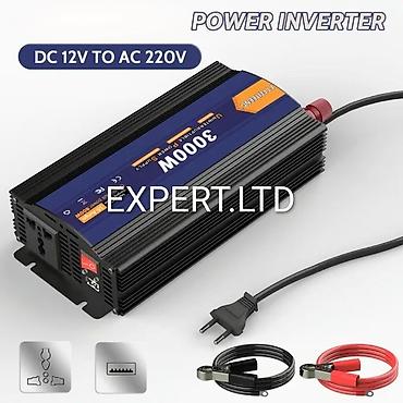 İnverterlər: Yeni Inverter, 300-700 Vt, 12 - 220 volt, Ünvandan götürmə, Ödənişli çatdırılma — 23