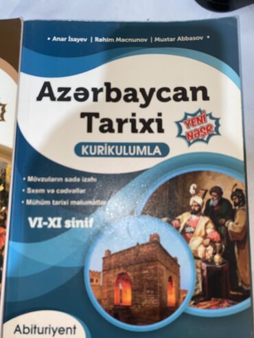 azerbaycan tarixi 5: Azərbaycan Tarixi və Ümumi tarix kurikulumla. 9.50azn a alınıb lakin 6