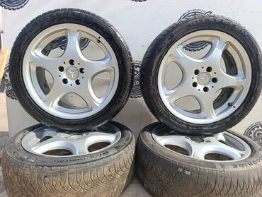шины и диски 17: Куйма Дисктер R 18 Mercedes-Benz, Комплект, тешиктери - 5, Колдонулган