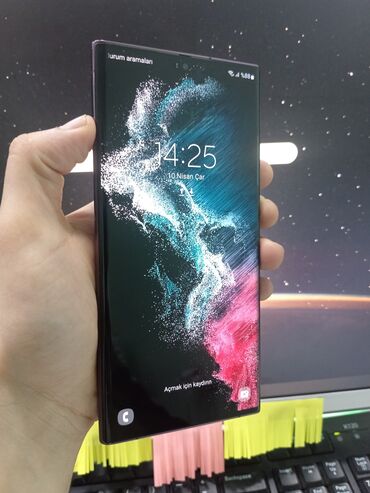 samsung galaxy s22 ultra qiymeti: Samsung Galaxy S22 Ultra, 128 GB, Zəmanət
