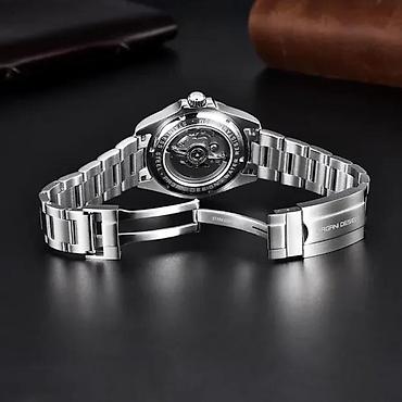 Ručni satovi: PAGANI DESIGN PD-1762 GMT -40mm -Bela- Rolex Explorer II Hom — 11