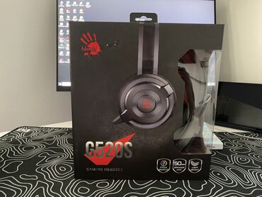 переходник наушники: Игровой комплект Bloody: 1) Гарнитура Bloody G520S - Драйверы 50 мм
