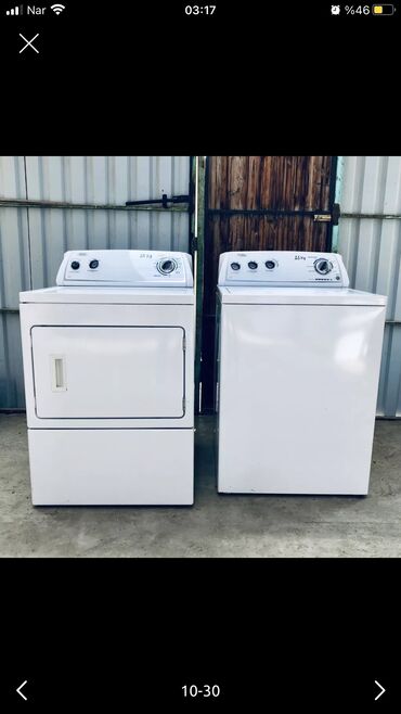 Paltaryuyan maşınlar: Paltaryuyan maşın Whirlpool, 10 kq-dan çox, Yeni, Avtomat, Qurutma var, Kredit yoxdur, Ödənişli çatdırılma, Rayonlara çatdırılma, Ünvandan götürmə — 18