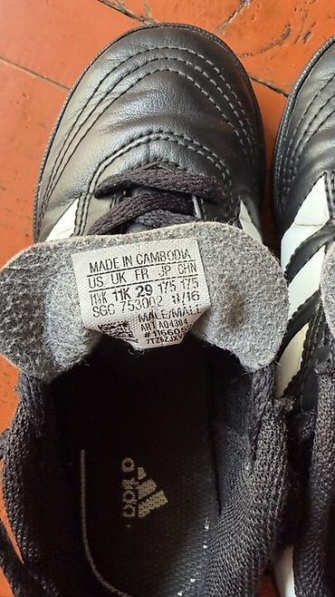 Бутсы: Детские футбольные бутсы/сороконожки Adidas оригинал 29 размер — 5